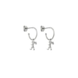Karen Walker Runaway Girl Hoop Earrings