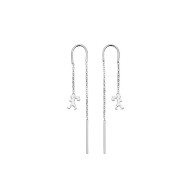 Karen Walker Runaway Girl Thread Earrings