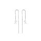 Karen Walker Sterling Silver Runaway Girl Thread Earrings Karen Walker Runaway Girl Thread Earrings in sterling silver with fine chain threads