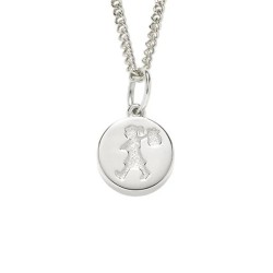 Karen Walker Runaway Stamp Necklace 45cm