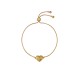 REGINA: Ripple Heart Adjustable Bracelet TBJ4280-02-03 REGINA: Ripple Heart Adjustable Bracelet TBJ4280-02-03 by