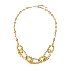 SASHA: Smooth Link Chain Necklace TBJ4282-02-03