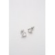 HAN: Crystal Heart Stud Earrings TBJ1654-01-02 by