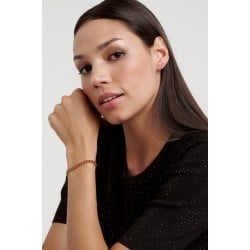MELRAH: Crystal Adjustable Tennis Bracelet TBJ2968-02-15 MELRAH: Crystal Adjustable Tennis Bracelet TBJ2968-02-15