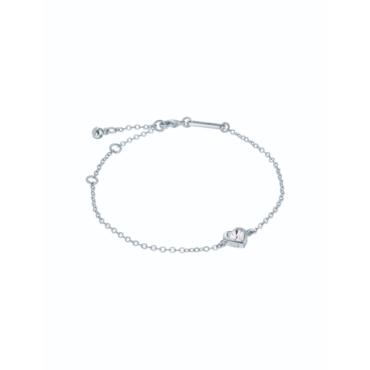 HANSAA: Crystal Heart Adjustable Bracelet TBJ3178-01-02 – HANSAA: Crystal Heart Adjustable Bracelet TBJ3178-01-02 by