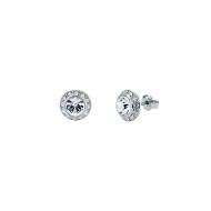 SOLETIA: Solitaire Sparkle Crystal Stud Earrings TBJ3999-01-02 SOLETIA: Solitaire Sparkle Crystal Stud Earrings TBJ3999-01-02