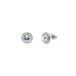 SOLETIA: Solitaire Sparkle Crystal Stud Earrings TBJ3999-01-02 SOLETIA: Solitaire Sparkle Crystal Stud Earrings TBJ3999-01-02
