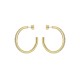 CLANCI: Medium Crystal Hoop Earrings TBJ3999-01-02 – CLANCI: Medium Crystal Hoop Earrings TBJ3999-01-02 by