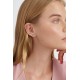 BROOKE: Mini Metal Bow Stud Earrings TBJ4156-01-03 by
