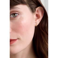 HETTIE: Crystal Hoop Earrings (10mm) TBJ4161-02-02 HETTIE: Crystal Hoop Earrings (10mm) TBJ4161-02-02