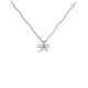 BLAIRE: Mini Metal Bow Pendant Necklace TBJ4156-01-03 by