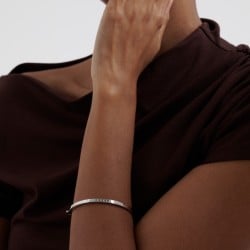 Ted Baker CHRISHELL Logo Slim Bangle Bracelet | TBJ4156-01-03 Ted Baker CHRISHELL Logo Slim Bangle Bracelet | TBJ4156-01-03