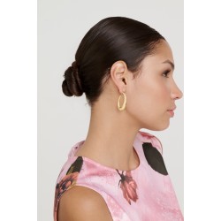 SYDNEY: Smooth Link Hoop Earrings TBJ4284-02-03 SYDNEY: Smooth Link Hoop Earrings TBJ4284-02-03