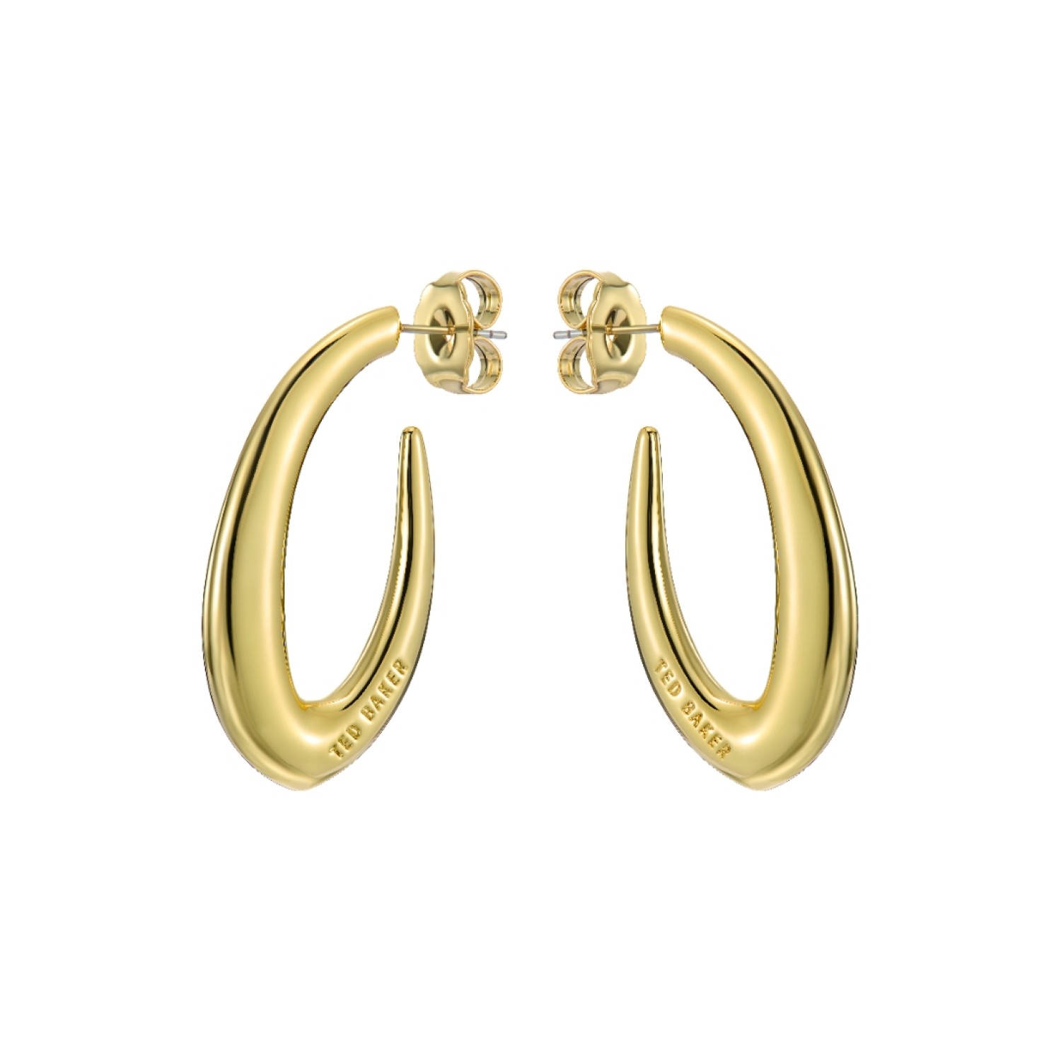 SYDNEY: Smooth Link Hoop Earrings TBJ4284-02-03 SYDNEY: Smooth Link Hoop Earrings TBJ4284-02-03 by