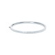 Ted Baker CHRISHELL Logo Slim Bangle Bracelet TBJ4156-01-03 Ted Baker CHRISHELL logo slim bangle bracelet in polished finish