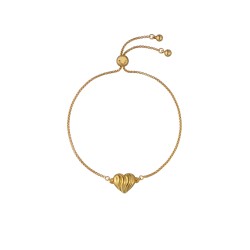 Ted Baker REGINA Ripple Heart Adjustable Bracelet | TBJ4280-02-03