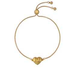 Ted Baker REGINA Ripple Heart Adjustable Bracelet | TBJ4280-02-03