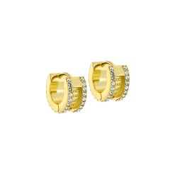 Ted Baker ROSY Crystal Roll Huggie Earrings | TBJ4085-02-02