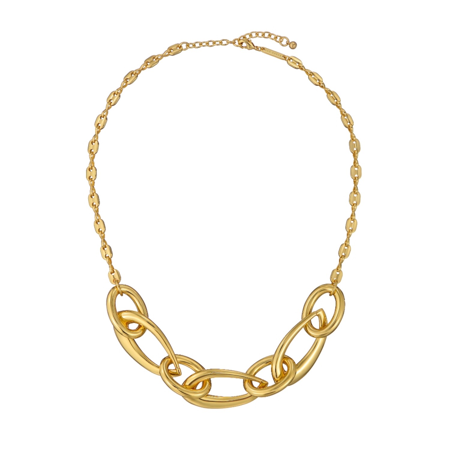 Ted Baker SASHA smooth link chain necklace in polished finish