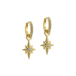 Ted Baker SINA Star Charm Crystal Huggie Earrings | TBJ4267-02-02
