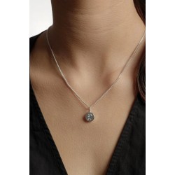 Karen Walker Runaway Stamp Necklace 45cm