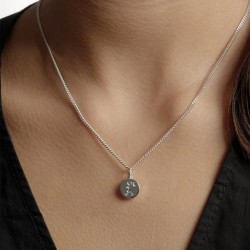 Karen Walker Runaway Stamp Necklace 45cm Karen Walker Runaway Stamp Necklace 45cm
