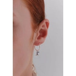 Karen Walker Runaway Girl Hoop Earrings Karen Walker Runaway Girl Hoop Earrings