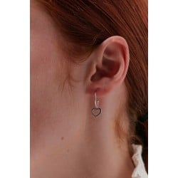 Karen Walker Mini Heart Hoop Earrings Karen Walker Mini Heart Hoop Earrings