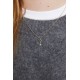 Karen Walker Monogram Key Necklace in sterling silver with heart-shaped key pendant
