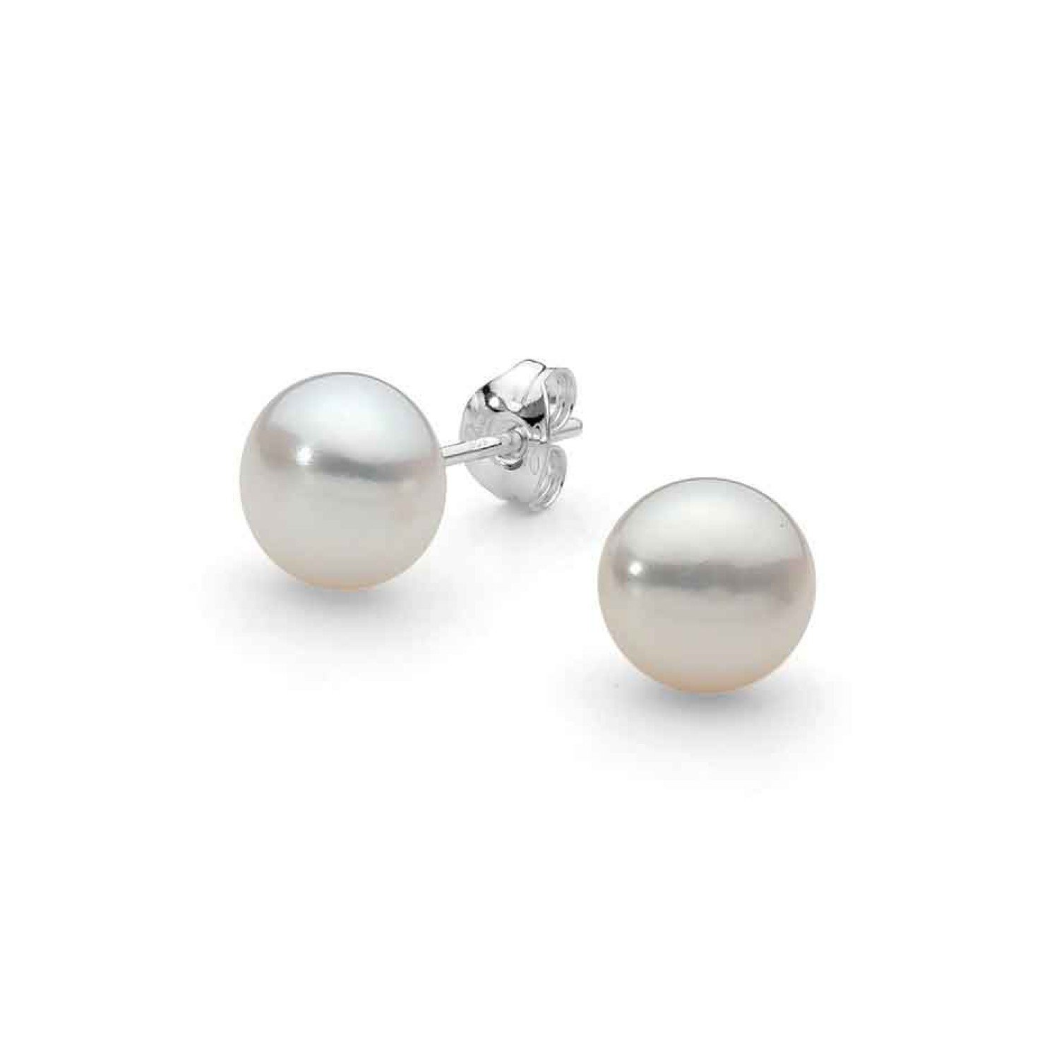 Freshwater Pearl Stud Earrings.  Available online or instore at Christies Palmerston NorthCrafted in Sterling Silver  8mm  Freshwater Pearls 5 Year Christies Guarantee 3 Months No Payments and Interest for Q Card holders Online Lay-Buy a @christies.online