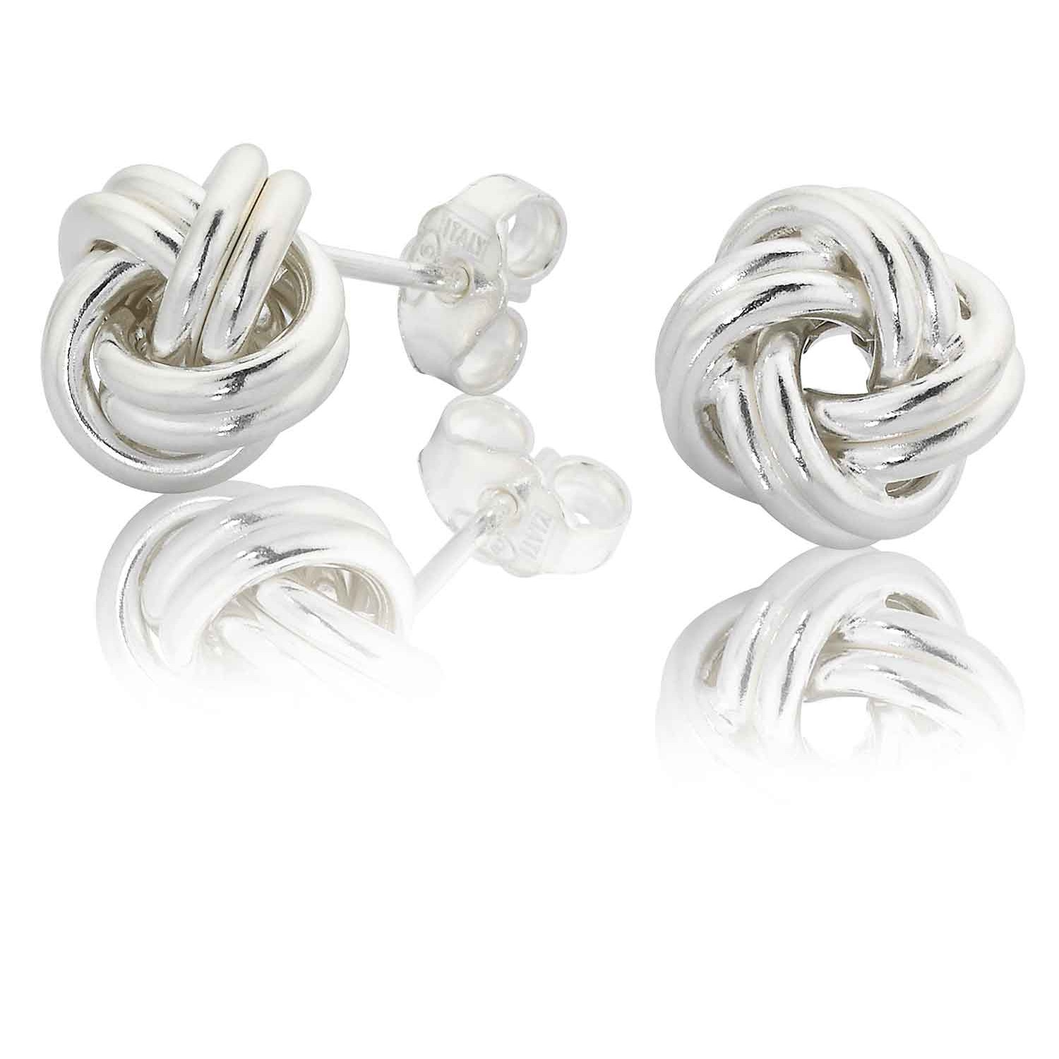 Sterling Silver Knot Stud Earrings. The very popular wool knot stud earrings. Purchase 3 for a discount and free shipping3 Months No Payments and Interest for Q Card holders Oxipay is simply the easier way to pay - use Oxipay and well spread your payment 