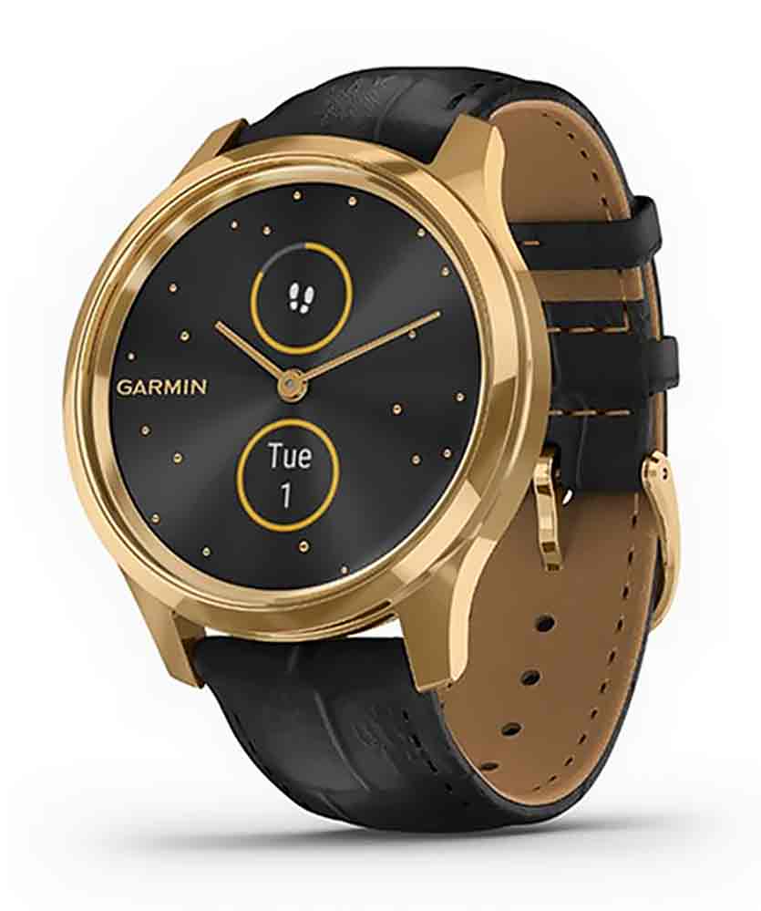 garmin vivomove leather