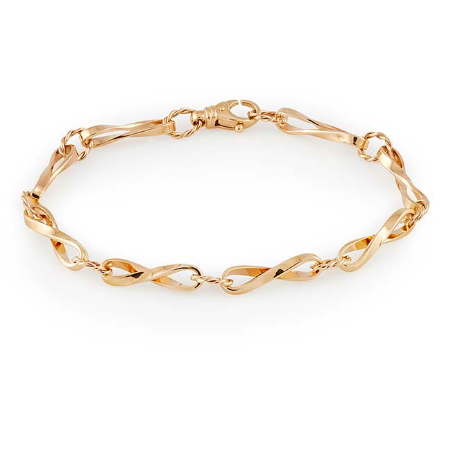 9ct Gold Twist Bracelet 9ct Gold Twist Bracelet
